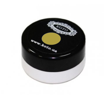 Гель-фарба Koto Gel Paint №8 5 гр золота