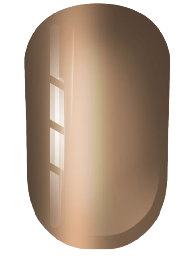 Гель-лак Trendy Nails Gel Polish Chrome №132 пісочно-бежевий, хром 8 мл