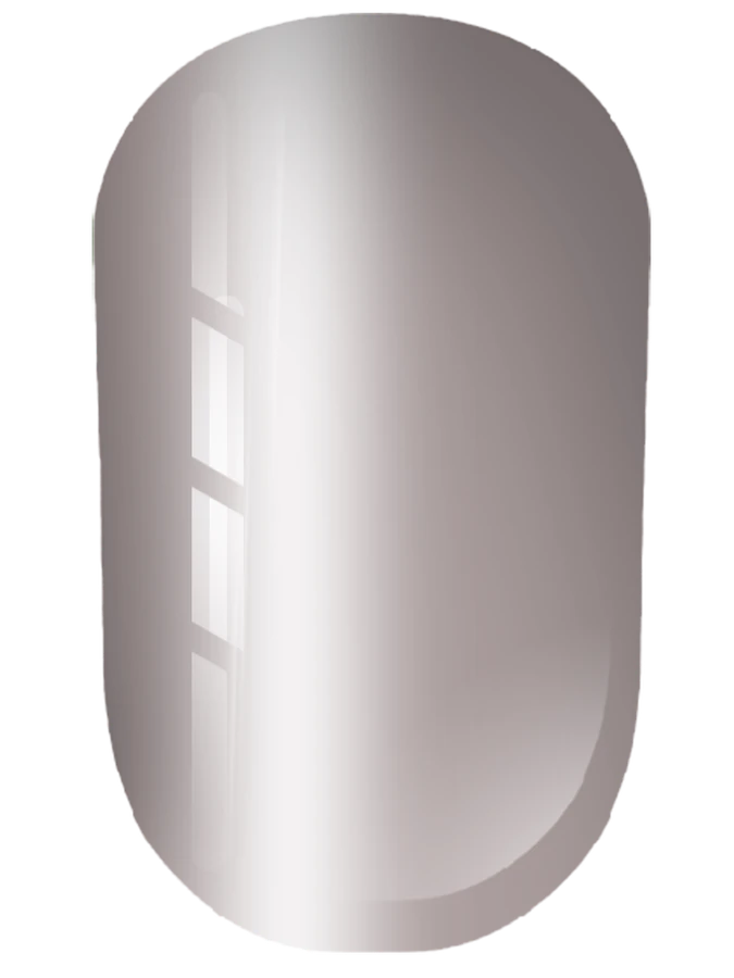 Гель-лак Trendy Nails Gel Polish Chrome №134 сірий металік з легким фіолетовим відливом, хром 8 мл