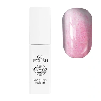 Гель-лак Trendy Nails Gel Polish Classic Shadows №152 рожево-ліловий з молочним з ефектом внутрішніх ворсинок светр, емаль 8 мл