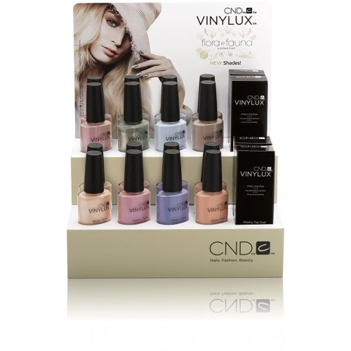 Колекція лаків CND Vinylux Flora and Fauna CND VINYLUX Flora and Fauna Collection 8 лаків, 2 закріплювачі по 15 мл