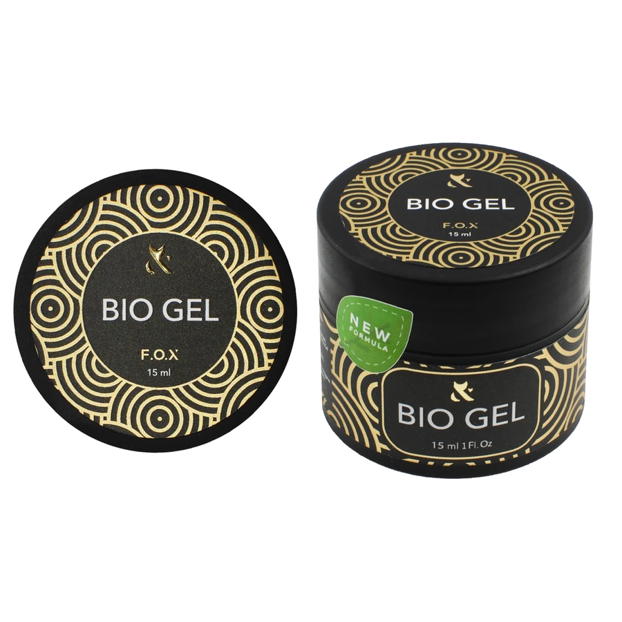 Конструюючий Біо-гель 3 в 1 FOX Bio Gel 3in1 Base/Top/Builder прозорий 15 мл