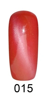 Магнітний гель-лак котяче око FOX Gold Cat Eye Gel Polish №015 рожево-малиновий з мікроблиском 6 мл