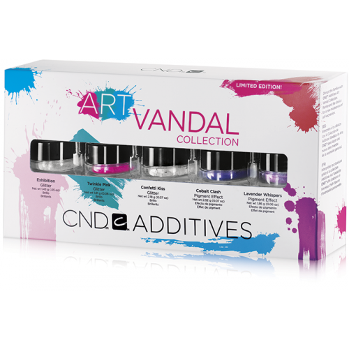 Набір сухих пігментів для манікюру CND CND Additives Spring Art Vandal Collection 2016