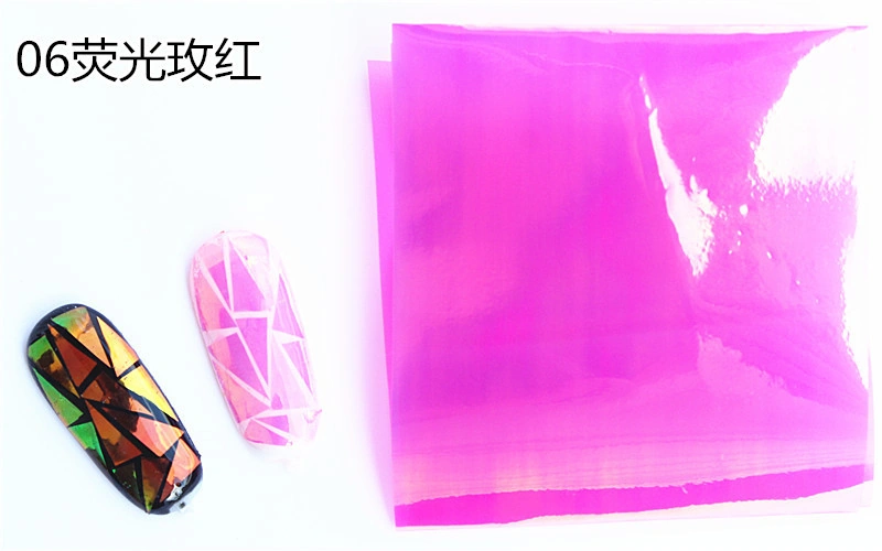 Біте скло Nail Perfect Broken Glass Fuchsia #6 фуксія