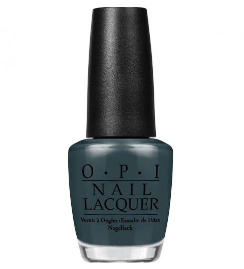 Лак OPI Color Is Awesome похмуро-синій з сірим відтінком, емаль 15 мл