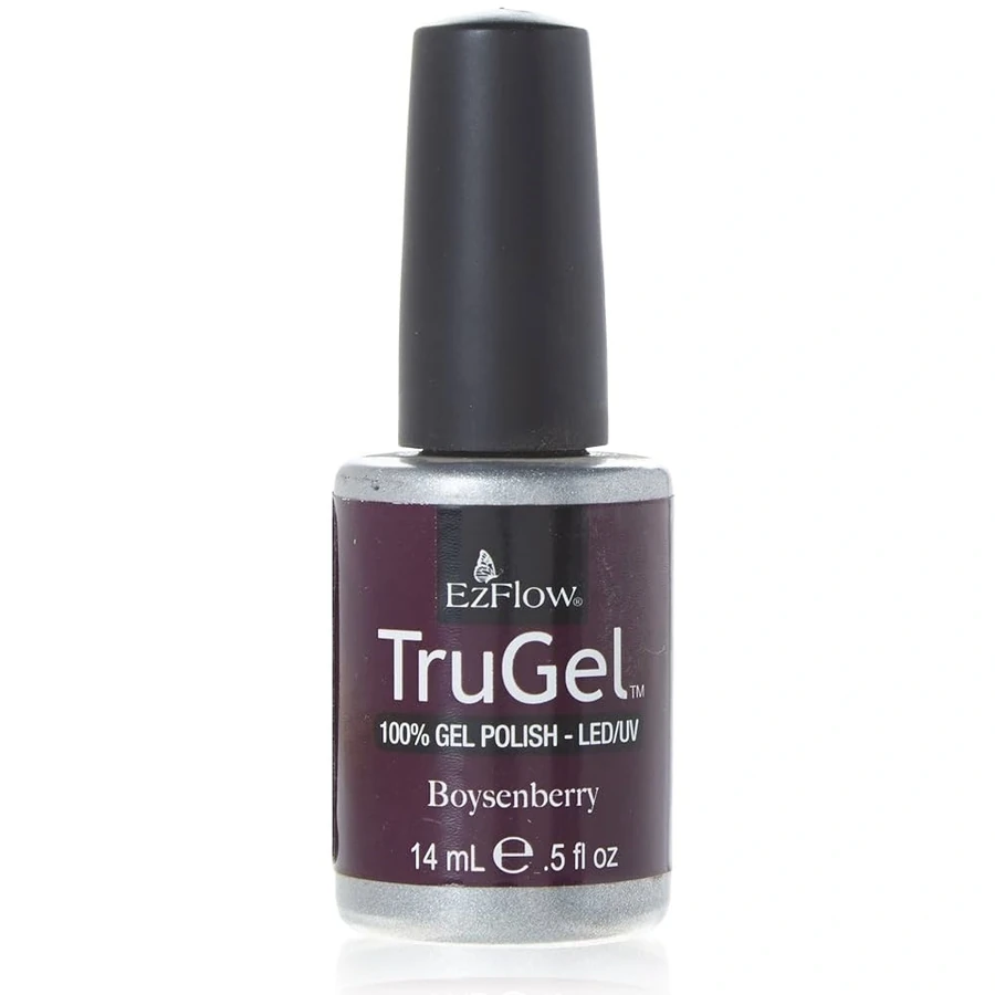 Гель-лак EzFlow TruGel Boysenberry темно-бузковий, емаль 14 мл