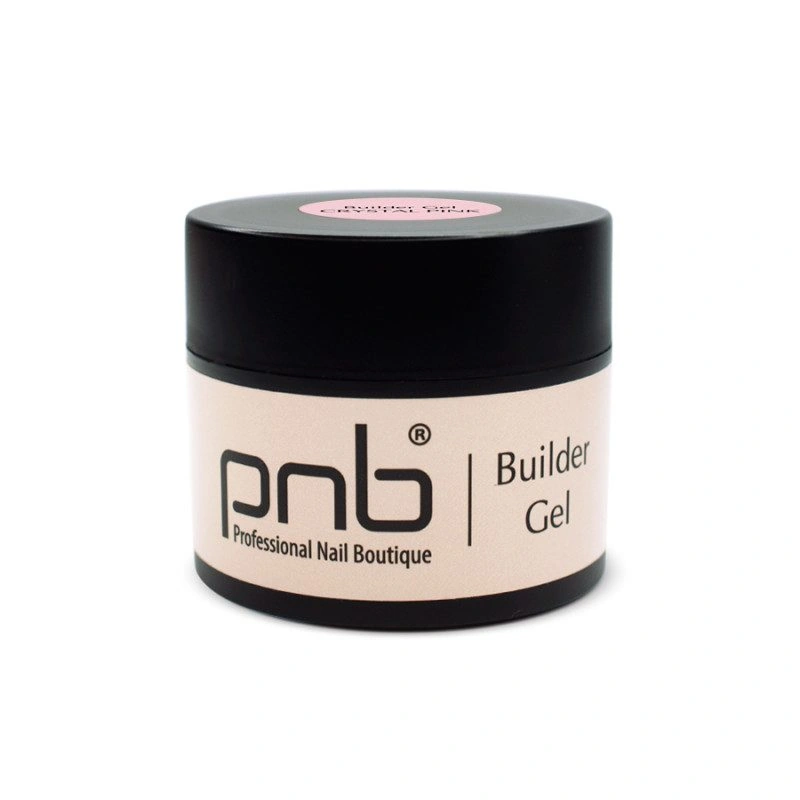 Однофазний конструюючий гель PNB One Phase Builder Gel Crystal Pink прозоро-рожевий 15 мл