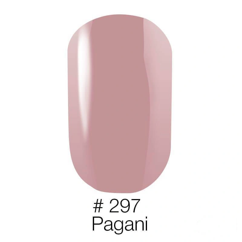 Гель-лак Naomi Gel Polish №297 Pagani бежево-рожевий, емаль 6 мл