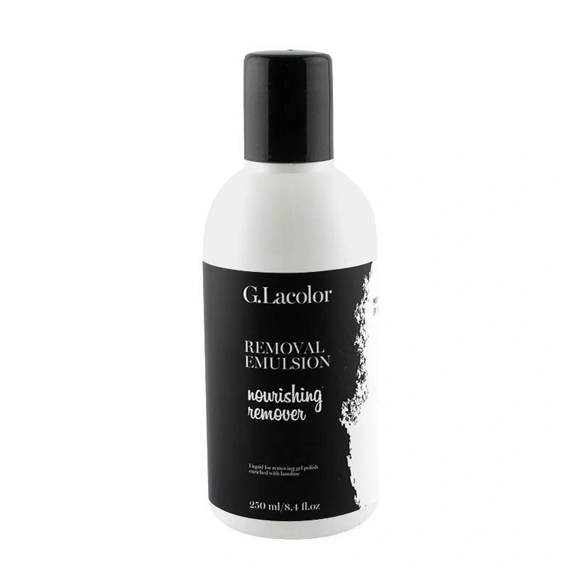 Емульсія для зняття гель-лаку G.La color Nourishing Removal Emulsion з ланоліном 250 мл
