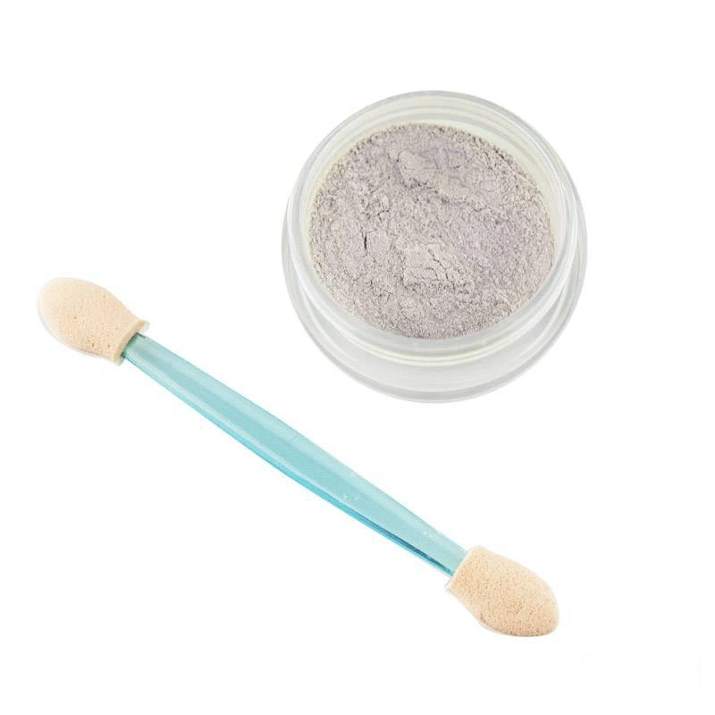 Дзеркальна пудра для нігтів Naomi Mirror Powder №3 3 гр + Applicator білий з перламутром