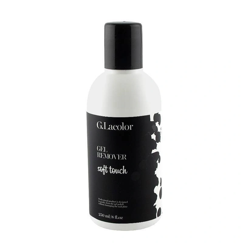 Рідина для зняття гель-лаку М`який дотик G.La color Soft Touch Gel Remover 250 мл