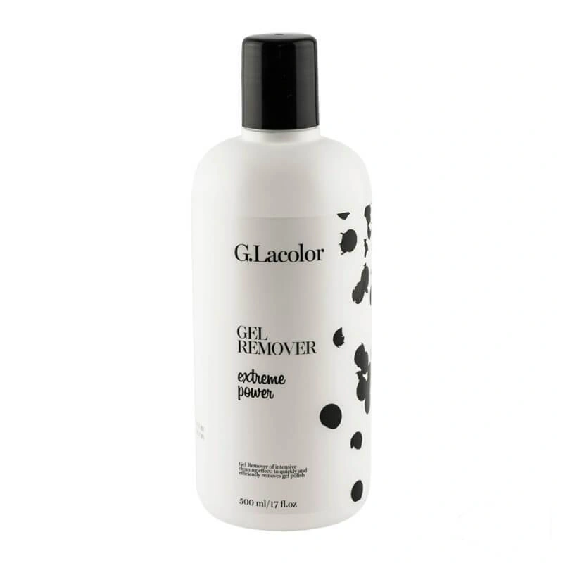 Рідина для зняття гель-лаку Екстримальна сила G.La color Extreme Power Gel Remover 500 мл