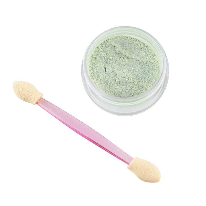 Дзеркальна пудра для нігтів Naomi Mirror Powder №5 3 гр + Applicator зелена