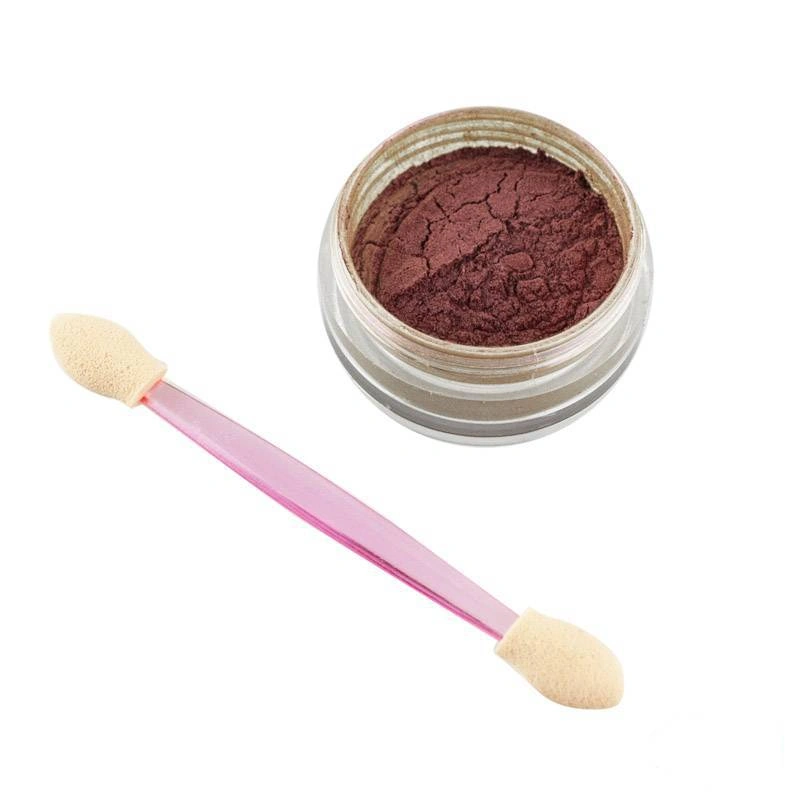 Дзеркальна пудра для нігтів Naomi Mirror Powder №6 3 гр + Applicator червона