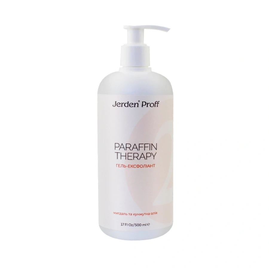 Гель-ексфоліант для рук Jerden-Proff Exfoliating Gel Almonds and Sesame Oil Миндаль та кунжутна олія 500 мл