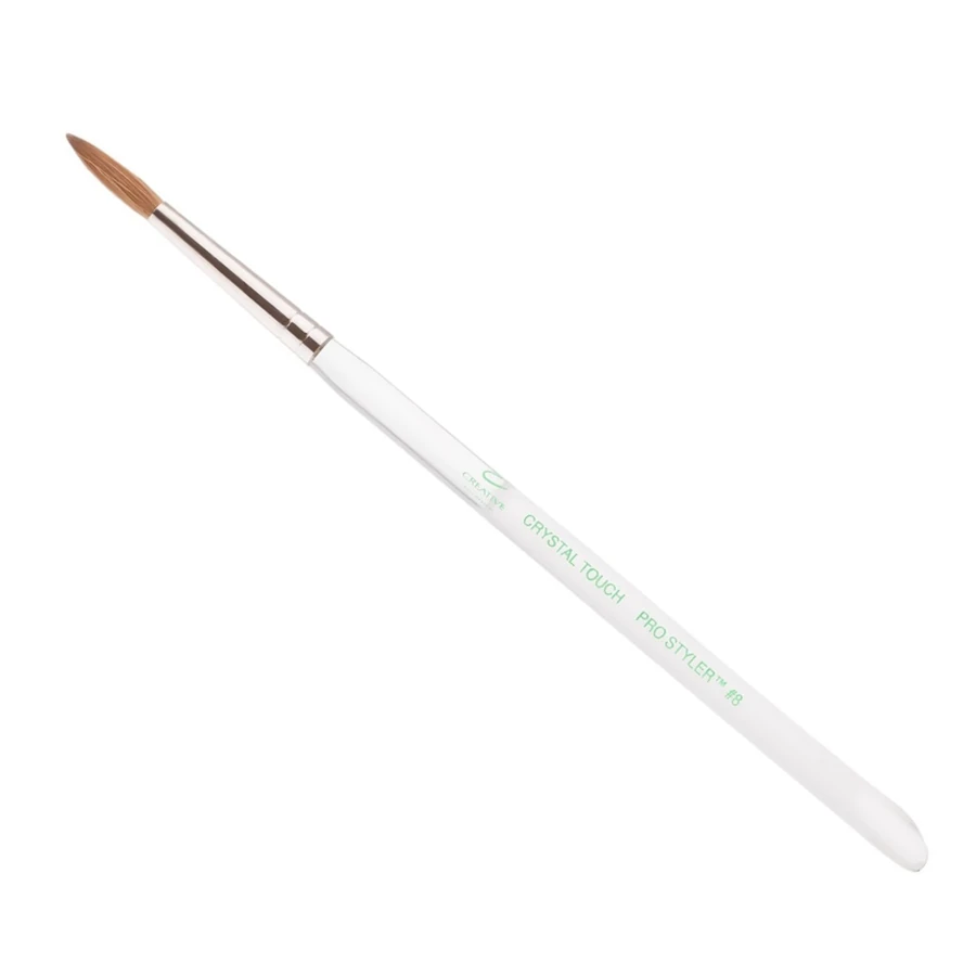 Круглий пензель для акрилу CND Crystal Touch Pro Styler #8