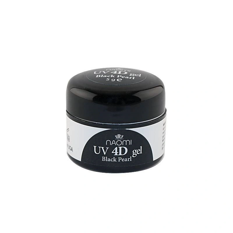 Гель-пластилін Naomi Gel Plastiline 4D Black Pearl 5 гр чорні перли