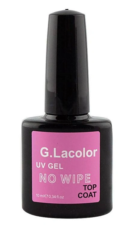 Верхнє покриття без липкого шару для гель-лаку G.La color No Wipe Top Coat 10 мл