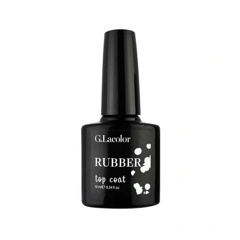 Верхнє каучукове покриття для гель-лаку G.La color Rubber Top Coat 10 мл