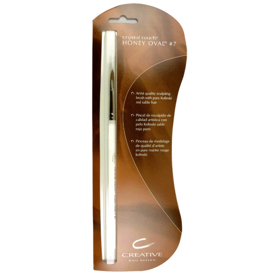CND Crystal Touch Honey Oval #7 соболь