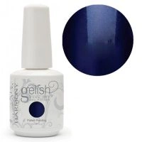 Гель-лак Harmony Gelish Caution темно-синій з блакитним мікроблиском 15 мл