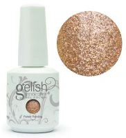 Гель-лак Harmony Gelish Bronzed дрібні золоті блискітки 15 мл