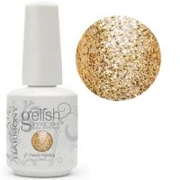 Гель-лак Harmony Gelish Twinkle великі та дрібні золоті блискітки 15 мл