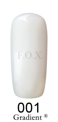 Гель-лак FOX Gel Polish Gold Gradient №001 біла емаль для градієнта 12 мл
