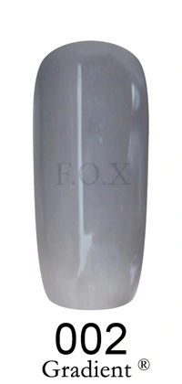 Гель-лак FOX Gel Polish Gold Gradient №002 сіра емаль для градієнта 12 мл