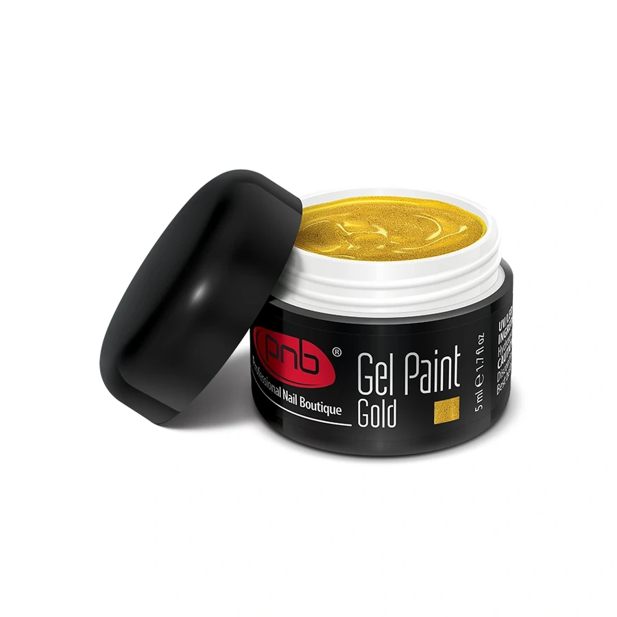 Гель-фарба для дизайну PNB Gel Paint 6 Gold золото 5 мл