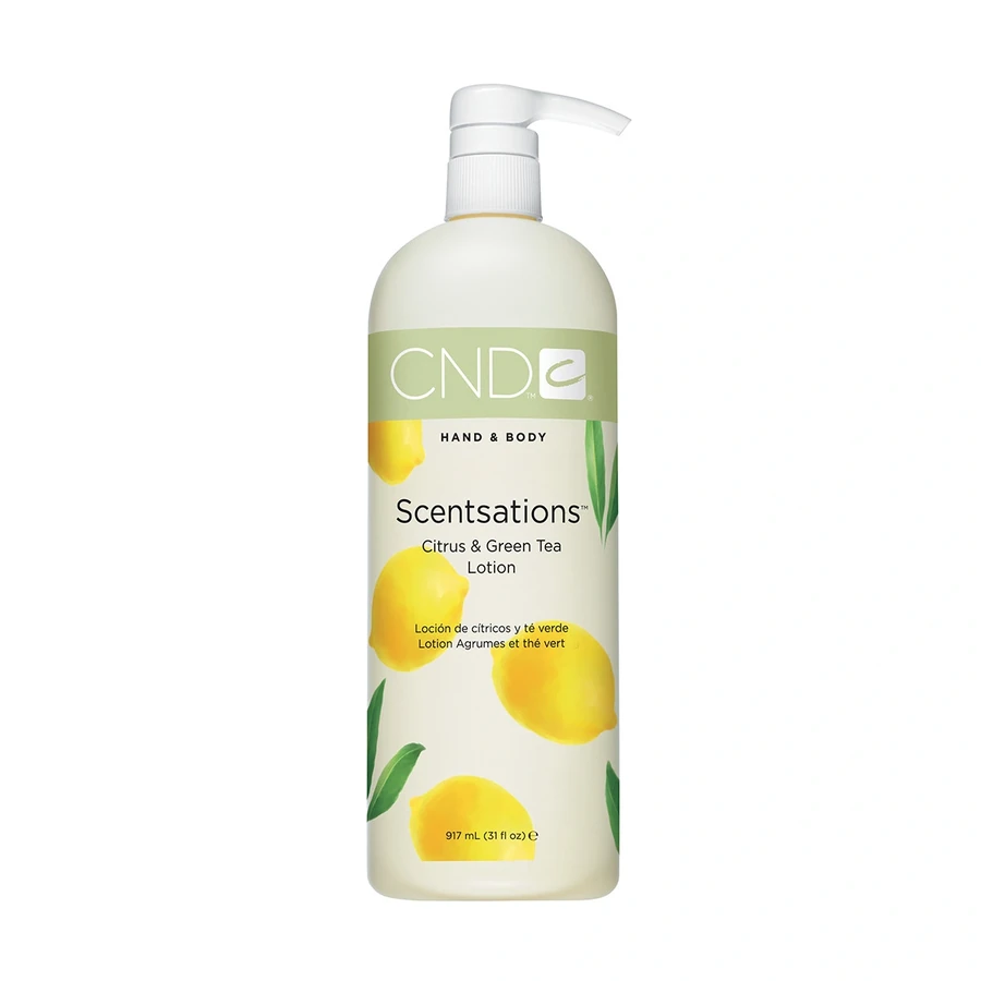 Лосьйон для рук і тіла "Цитрус та зелений чай" CND Scentsations Citrus & Green Tea Lotion 917 мл