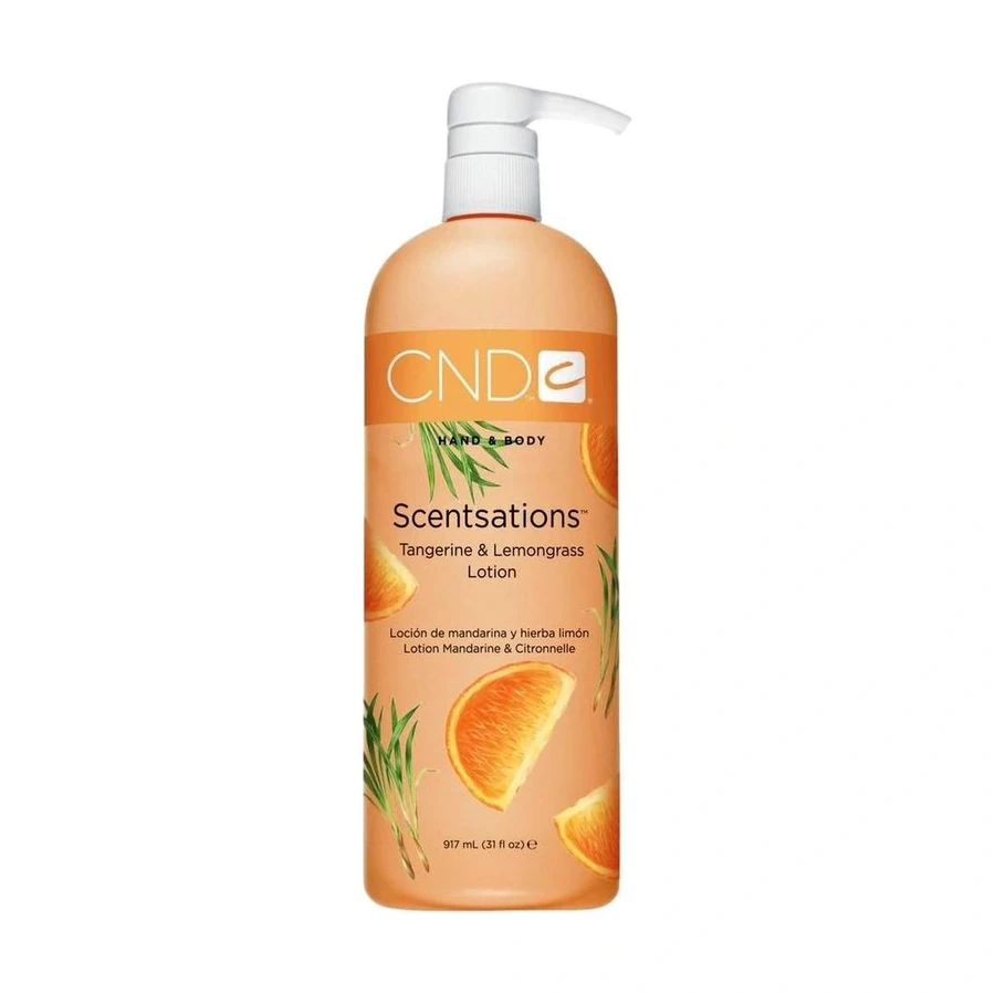 Лосьйон для рук і тіла "Мандарин та лемонграс" CND Scentsations Tangerine & Lemongrass Lotion 917 мл