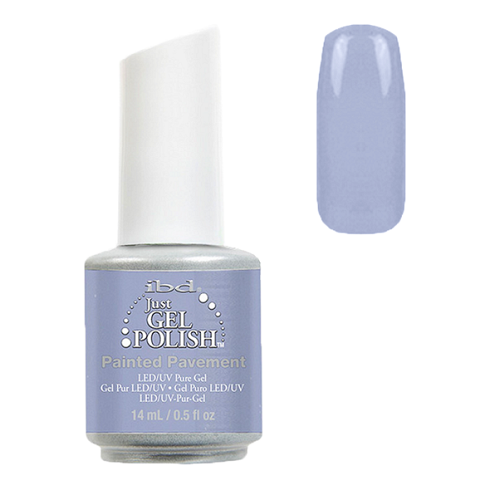 Пофарбований тротуар IBD Just Gel Polish Painted Pavement лилово-блакитний, емаль 14 мл