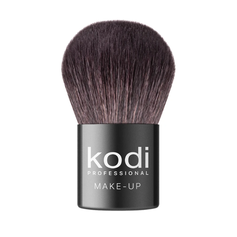 Пензлик "Кабукі" Kodi Makeup Brush Kabuki Black чорний