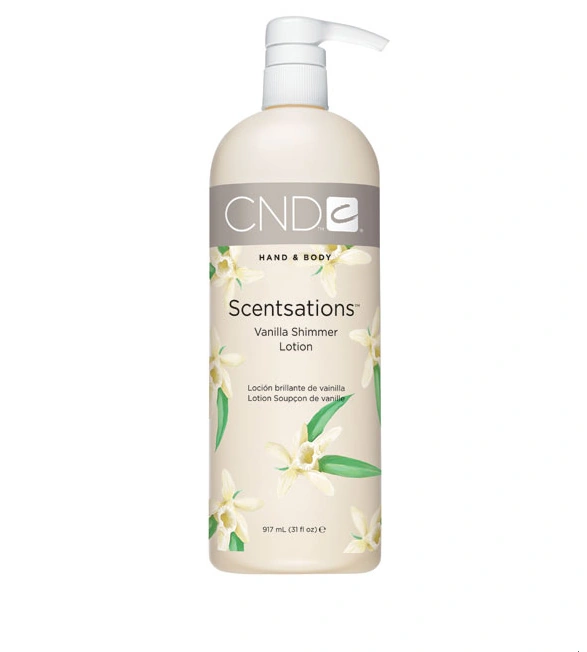 Лосьйон для рук та тіла Ваніль з блискітками CND Scentsations Vanilla Shimmer Lotion 917 мл