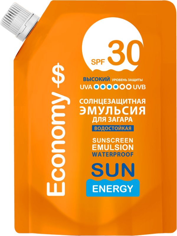 Емульсія для засмаги SPF 30 Sun Energy Economy Emulsion Doy-Pak SPF 30 дой-пак 200 мл