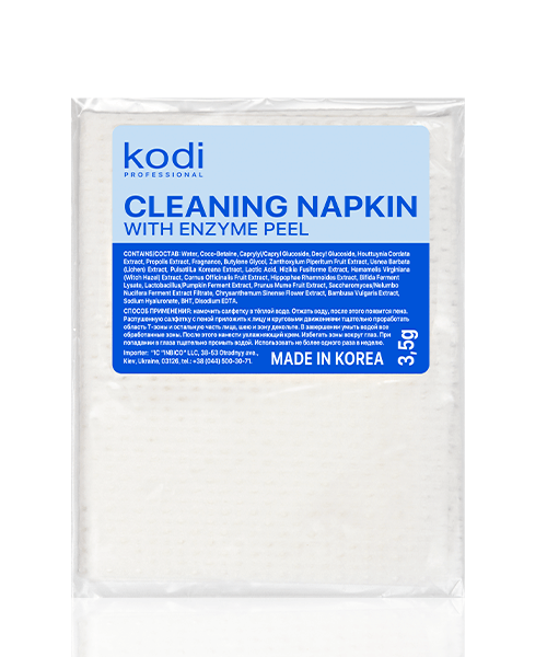 Kodi Cleaning Napkins with Enzyme Peeling