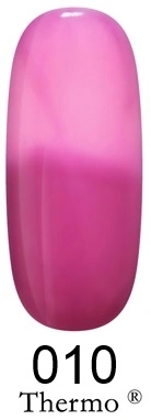 Гель-лак FOX Gel Polish Gold Thermo №010 світла фуксія – темна фуксія, емаль 12 мл