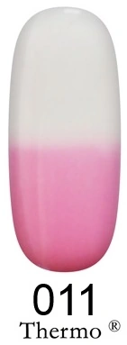 Гель-лак FOX Gel Polish Gold Thermo №011 рожевий-молочний, емаль 12 мл