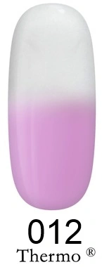 Гель-лак FOX Gel Polish Gold Thermo №012 молочний-світлий фіолетовий, емаль 12 мл