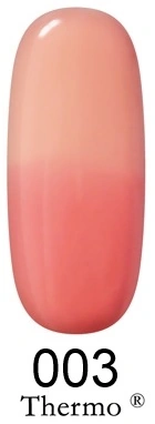 Гель-лак FOX Gel Polish Gold Thermo №003 червоно-рожевий, емаль 6 мл