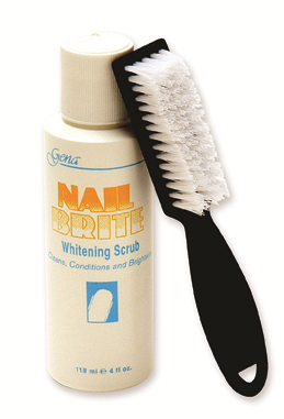 Відбілюючий скраб-кондиціонер Gena Nail Brite Whitening Scrub 118 мл