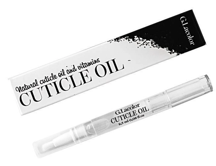 Олія для кутикули в ручці Міндаль G.La color Cuticle Oil Marker Almond 2,5 мл