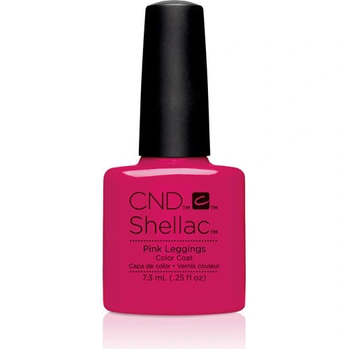 Гель-лак CND Shellac Pink Leggings насичено-малиновий, емаль 7,3 мл