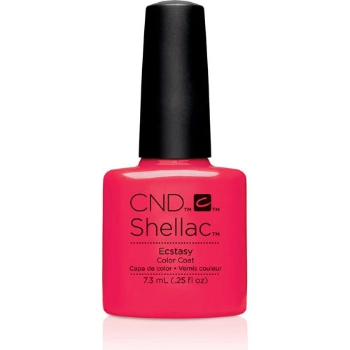 Гель-лак CND Shellac Ecstasy фуксія, перламутр 7,3 мл