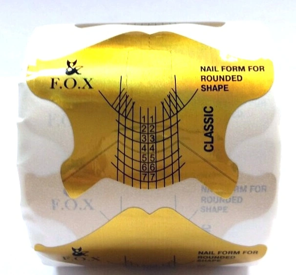 Форми для моделювання закругленої форми FOX Forms For Rounded Shape 500 шт