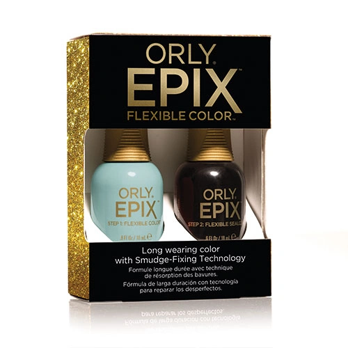 Набір лак+закріплювач ORLY Epix Set Cameo 2*18 мл ніжний кремово-блакитний, емаль