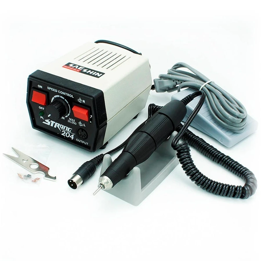 Фрезер для манікюру та педикюру Nail Perfect Nail Drill STRONG 204 35 000 об./м