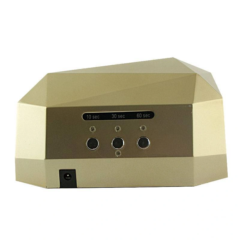 UV/LED лампа 2в1 Світле золото YRE Sun LED Lamp 36w Light Gold